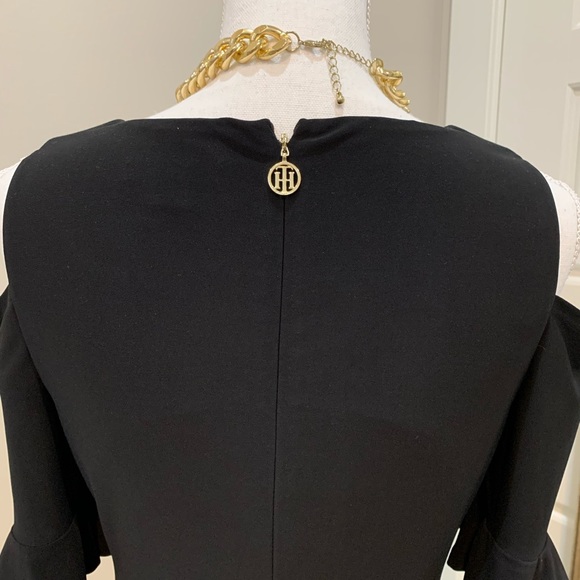 Tommy Hilfilger ๐ค little black dress sz 6 ๐ค - Picture 4 of 8